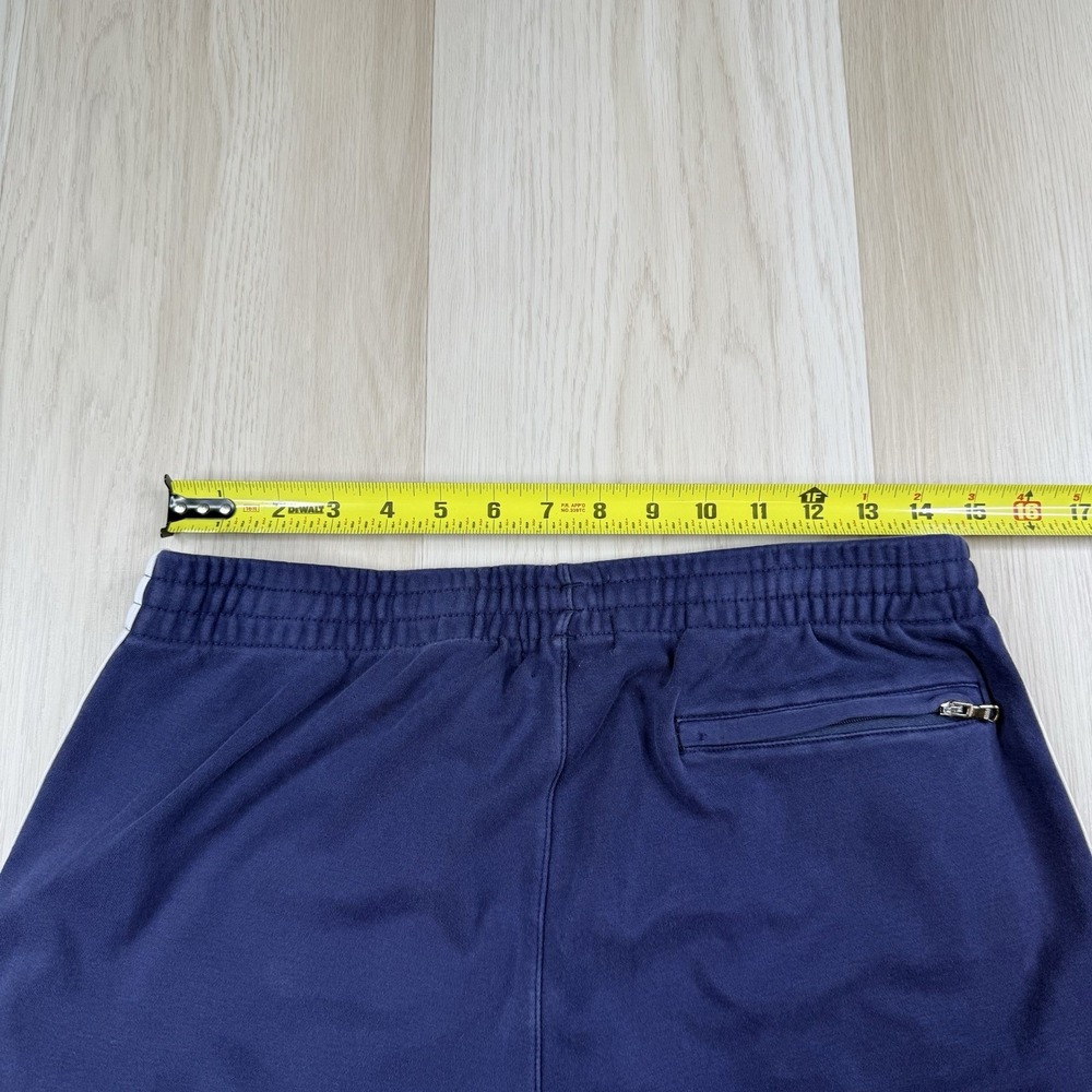 Polo Ralph Lauren Blue Striped Drawstring Cotton Athletic Sweat Pants Men Medium - Picture 12 of 14
